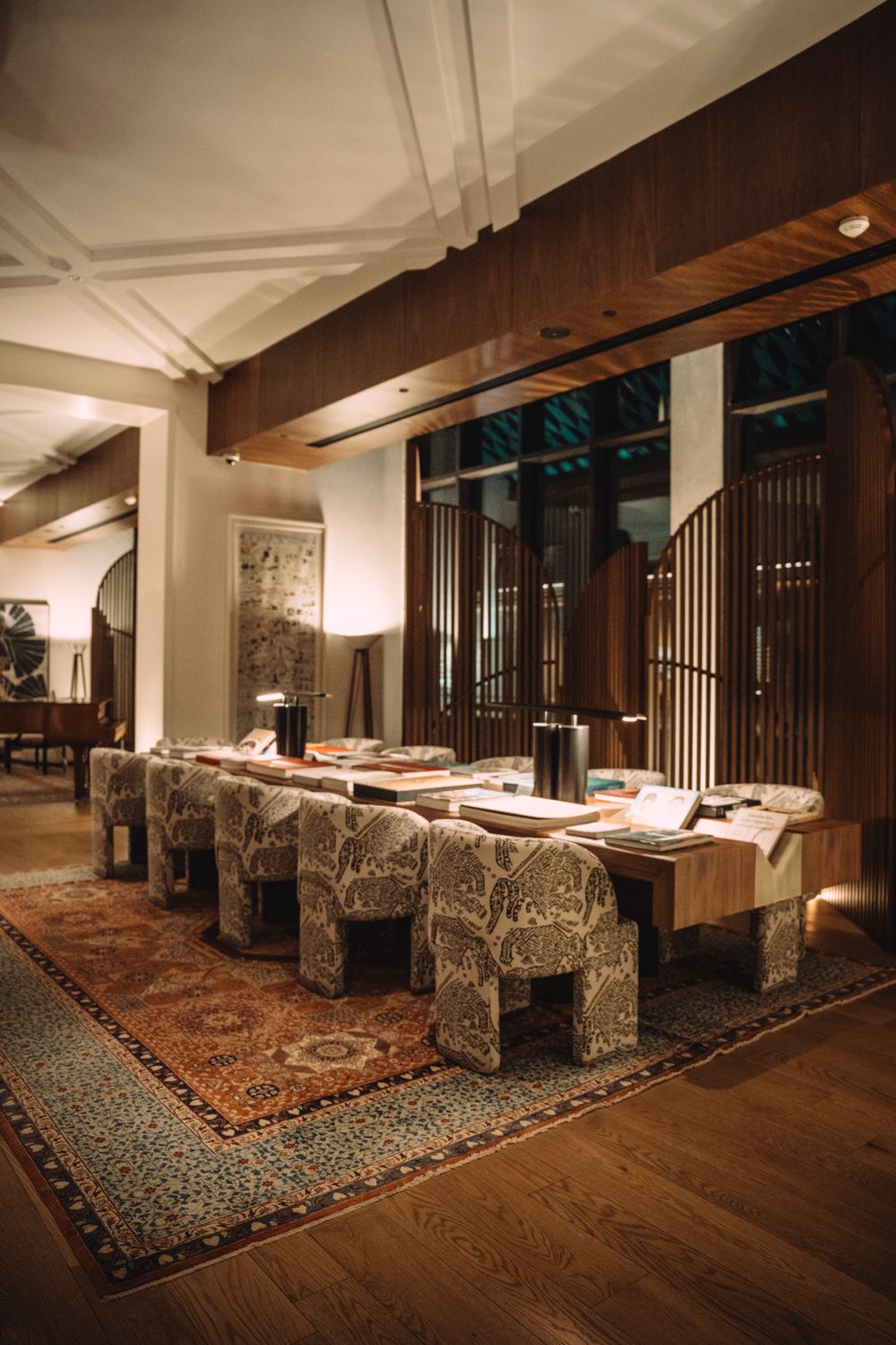 Recepción de hotel de lujo